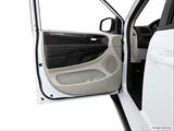  Inside of driver's side open door, window open photo